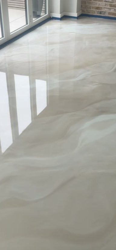 Epoxy resin flooring install #epoxy resin #resin flooring #fis finishes #fisfinishes.com #plastering #plasterer #tiler